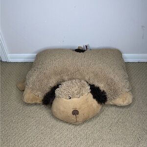 Pillow Pets Pee Wees Puppy Dog Plush Brown Stuffed Animal Pillow